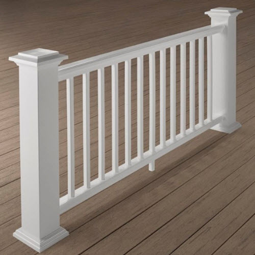 CAD Drawings TimberTech Decking Traditional Composite Railing - Classic Composite